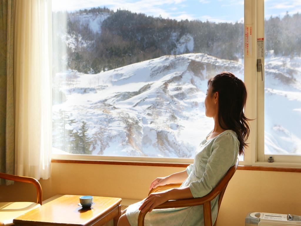 Manza Juraku All-Inclusive Hotel Tsumagoi Exterior photo